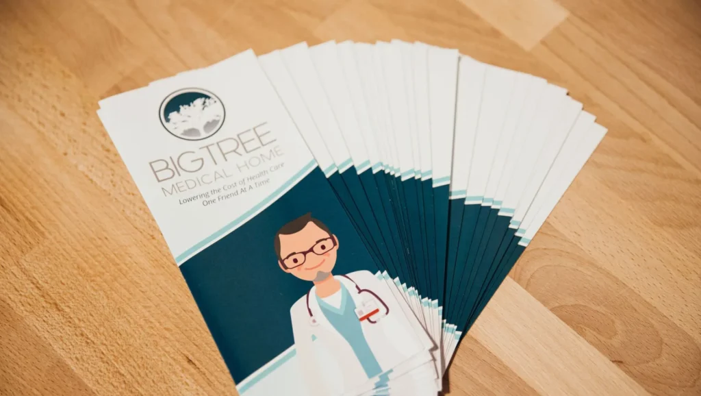 Big Tree Medical information pamphlets